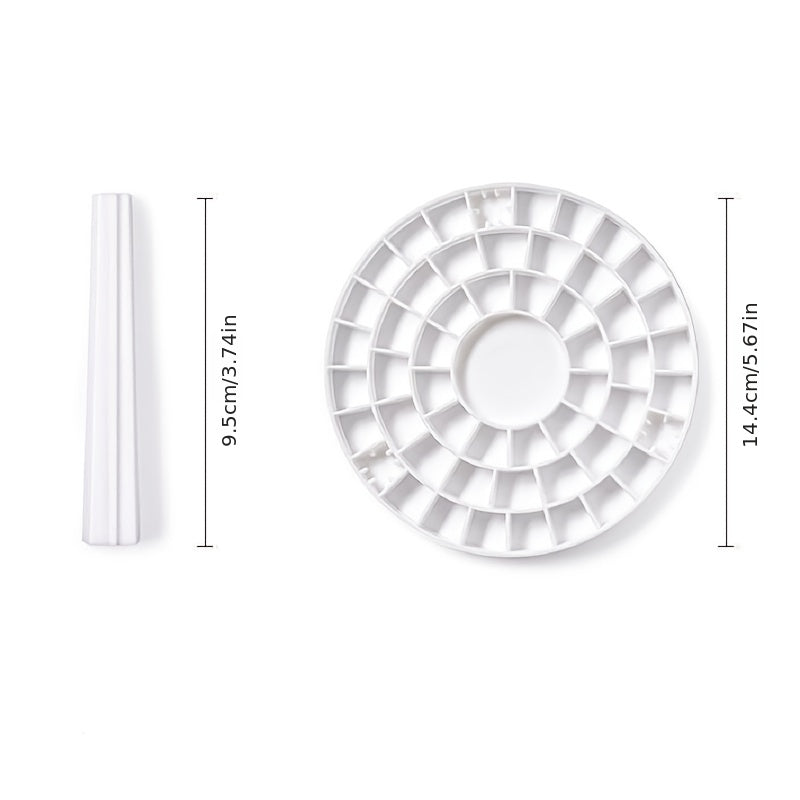 Detachable Makeup Brush Storage Rack Round Cosmetic Brush Organizer