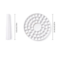 Detachable Makeup Brush Storage Rack Round Cosmetic Brush Organizer