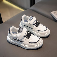Girl's Comfy Non Slip Skate Shoes Soft Sole Sneakers For Kids