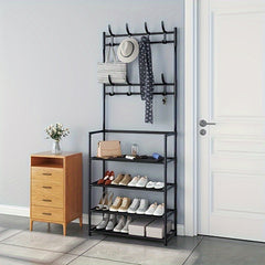 1pc Carbon Steel Shoe Rack Storage Hanger Shoe Storage Device