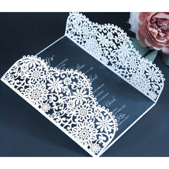 Metal Cutting Dies Flower Wedding Invitation Scrapbooking For Embossing