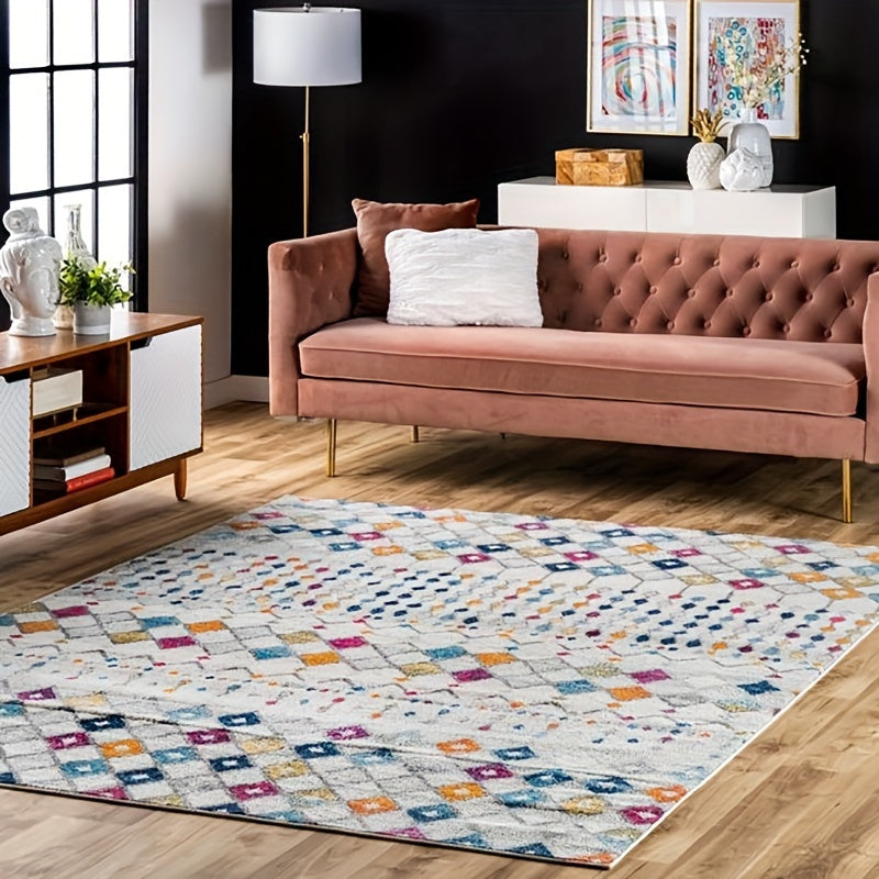 Moroccan Ethnic Style Carpet For Bedroom Living Room