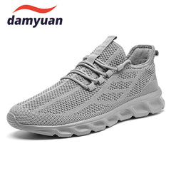 Men's Breathable Shock Absorption Sneakers for All Seasons