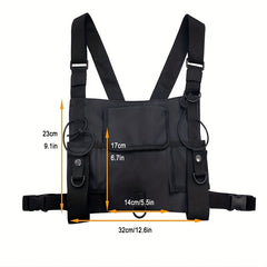 High Visibility Walkie Talkie Vest for Security and Shooting