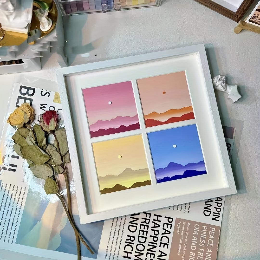 3D Painting Frame Set with 24 Oil Painting Sticks