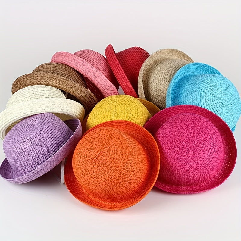 Kids Sun Visor Hats: Stylish Straw Hats for Sun Protection