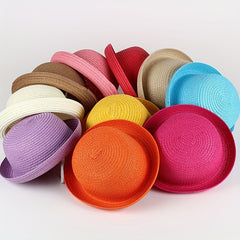 Kids Sun Visor Hats: Stylish Straw Hats for Sun Protection