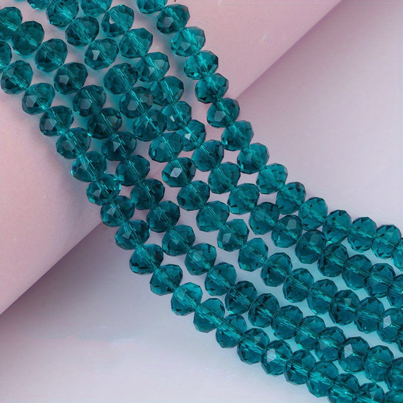 5x6mm Crystal Man Glass Wheel Beads for DIY Jewelry Making