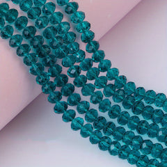 5x6mm Crystal Man Glass Wheel Beads for DIY Jewelry Making