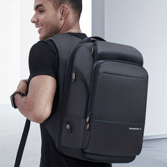 Waterproof Laptop Backpack USB Charging Port