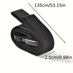 1pc Luggage Strap With Double Safety Buckle Travel Case Packing Belt