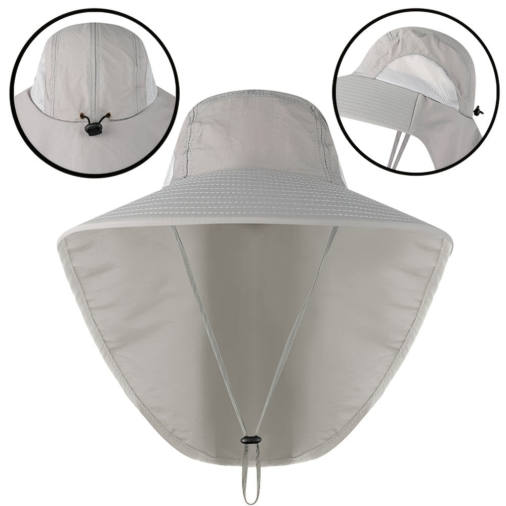 Outdoor Bucket Hat Men's Women's Sunscreen Quick drying UV Protection Sunshade