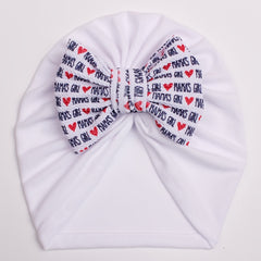 Candy Printed Bow Baby Headscarf for Baby