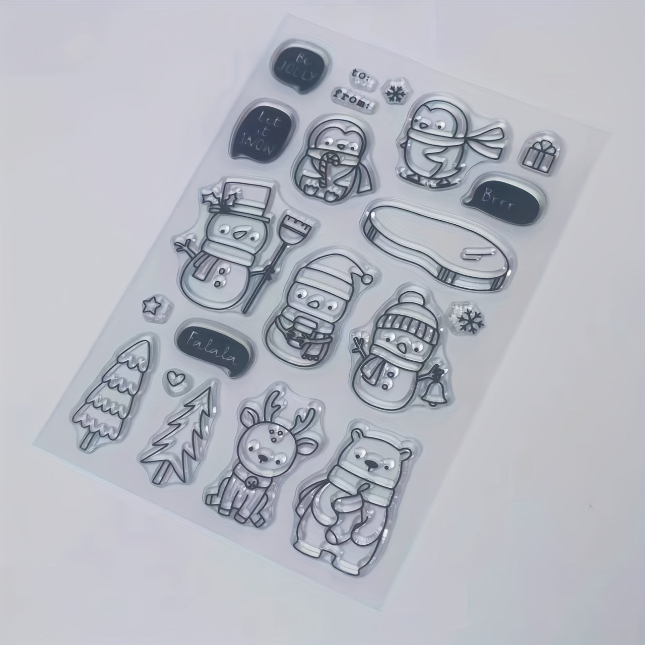 Christmas Series Stamps - Great Party Supplies and Gift Idea