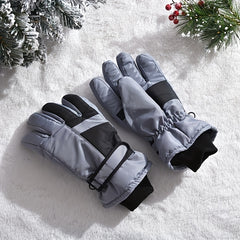 Winter Ski Gloves Warm Windproof Outdoor Sports Gloves Waterproof
