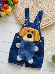 Cute Cartoon Bib Pants Overalls for Baby Boys Girls