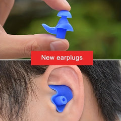 Waterproof Silicone Earplugs For Men & Women - Swimming Accessories