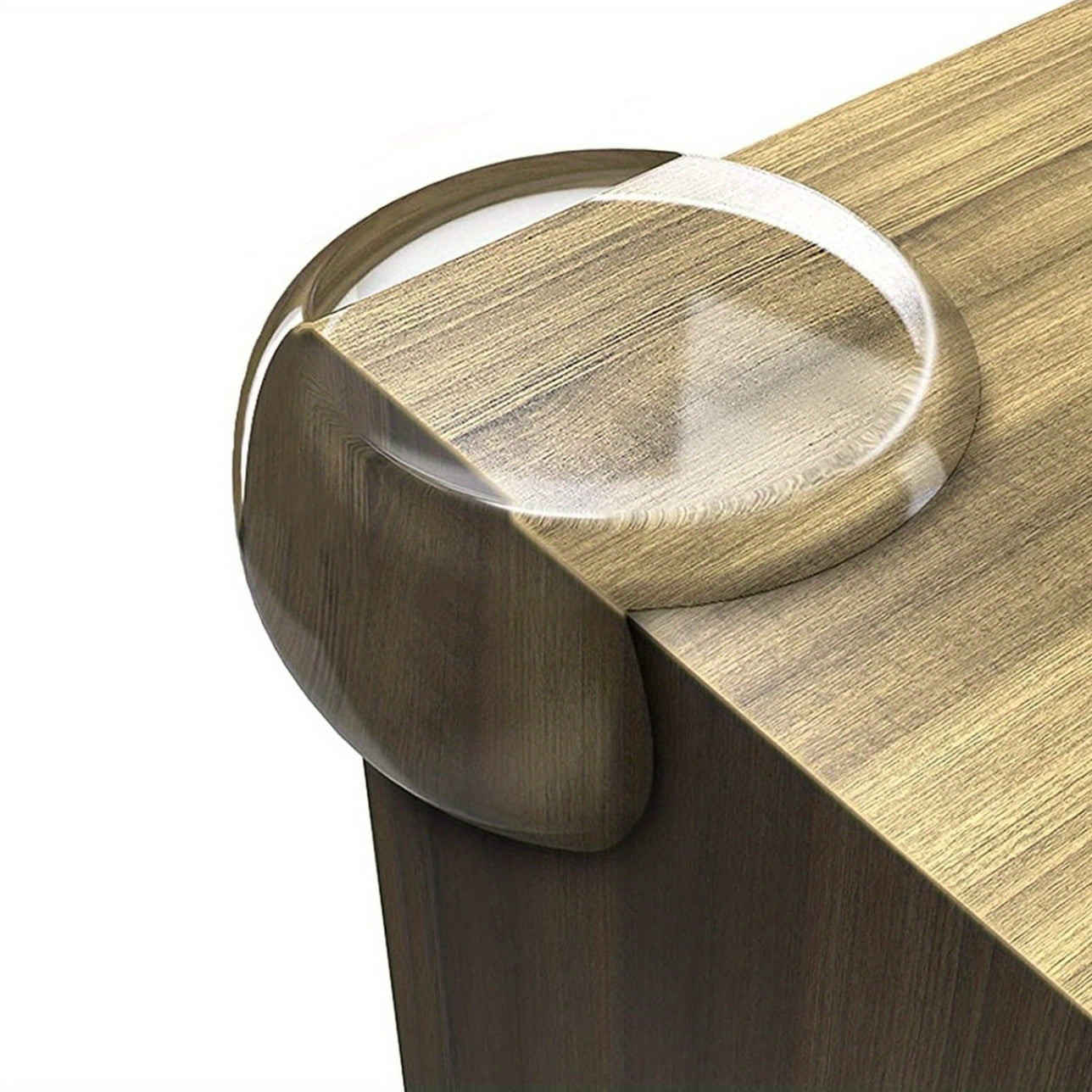 4pcs Transparent Anti-collision Corner Table Corner Cover