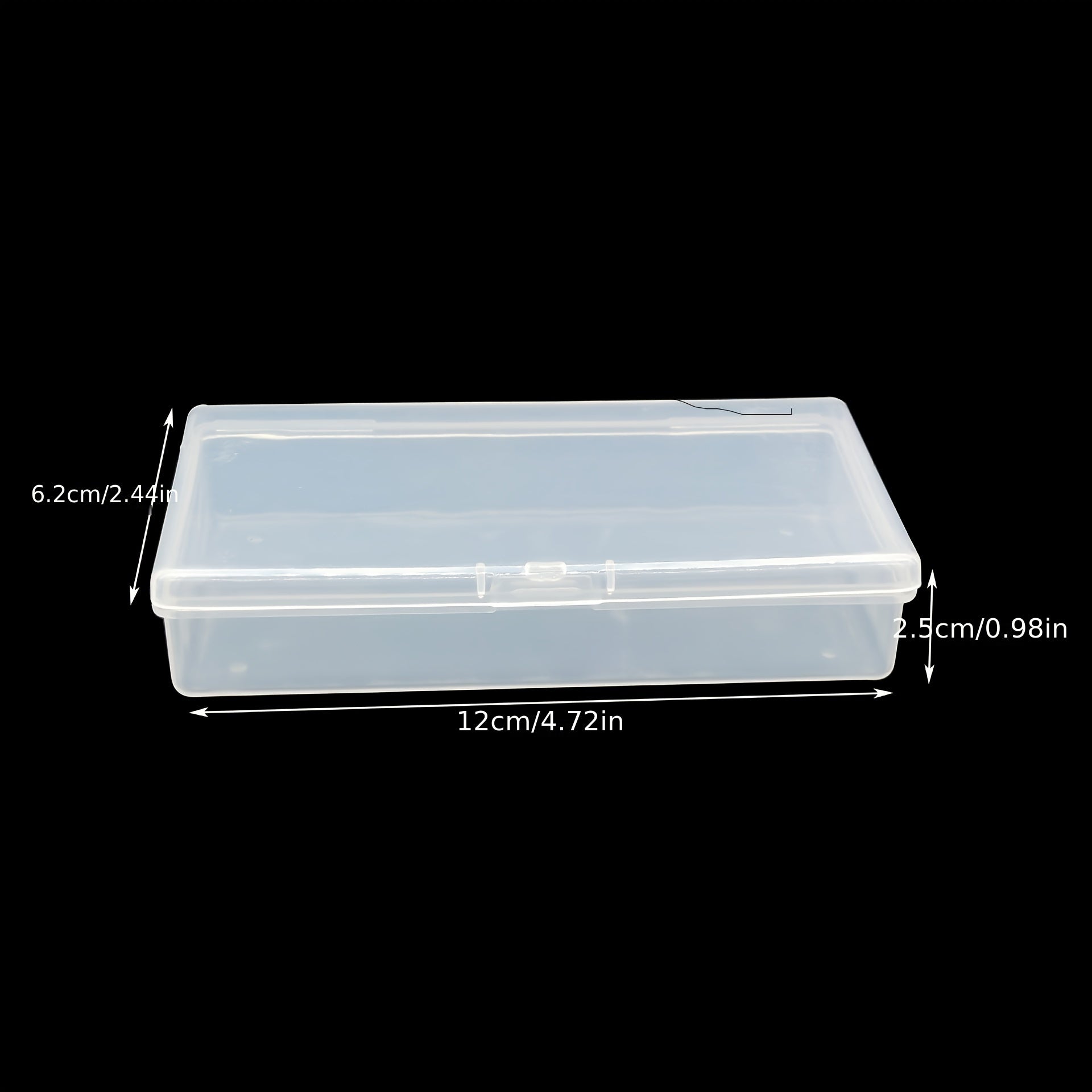 Transparent Plastic Empty Box Tool Storage Box