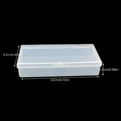 Transparent Plastic Empty Box Tool Storage Box