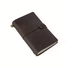 1pc Cowhide Diary Journal Sketchbook Planner TN Travel Notebook Cover