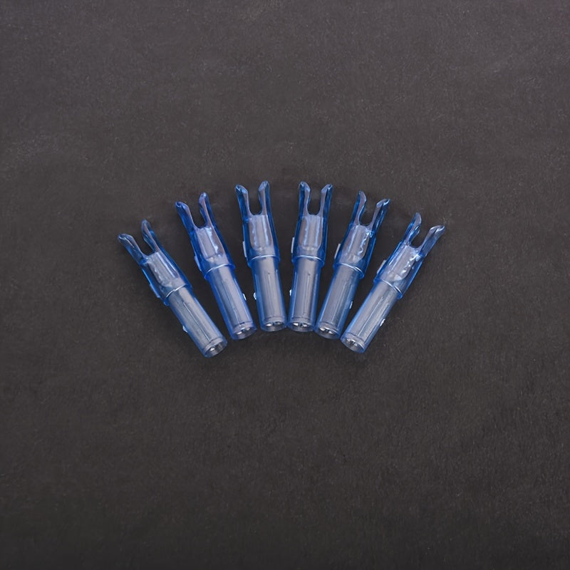 50pcs Carbon Arrow Nock 0.244in ID Shaft Archery Accessory
