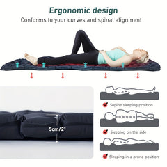 WESTTUNE Outdoor Sleeping Pad Camping Inflatable Mattress With Pillows
