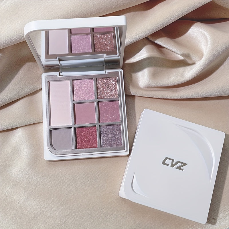 Milk Tea Nude Brown Eyeshadow Palette Matte Pearly Finish