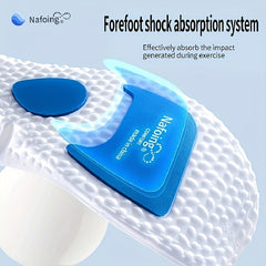 Soft Sports Shock Absorption Insoles High Elastic Deodorant Comfortable