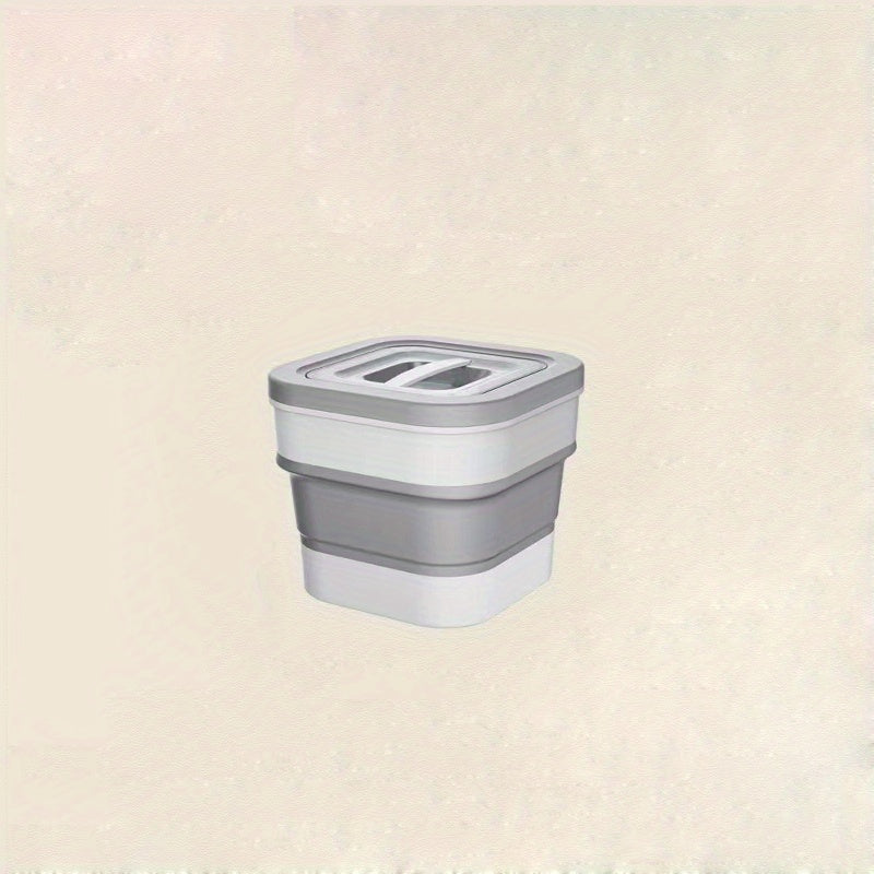 1pc Folding Rice Bucket Large Capacity Cereal Storage Container
