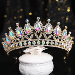 Vintage Crystal Tiara Wedding Bridal Hair Accessories