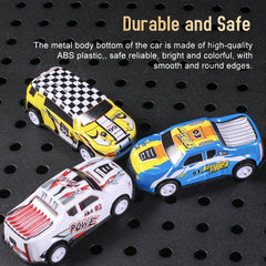 12pcs Metal Pull Back Toy Cars Mini Die Cast Race Cars Vehicles Bulk