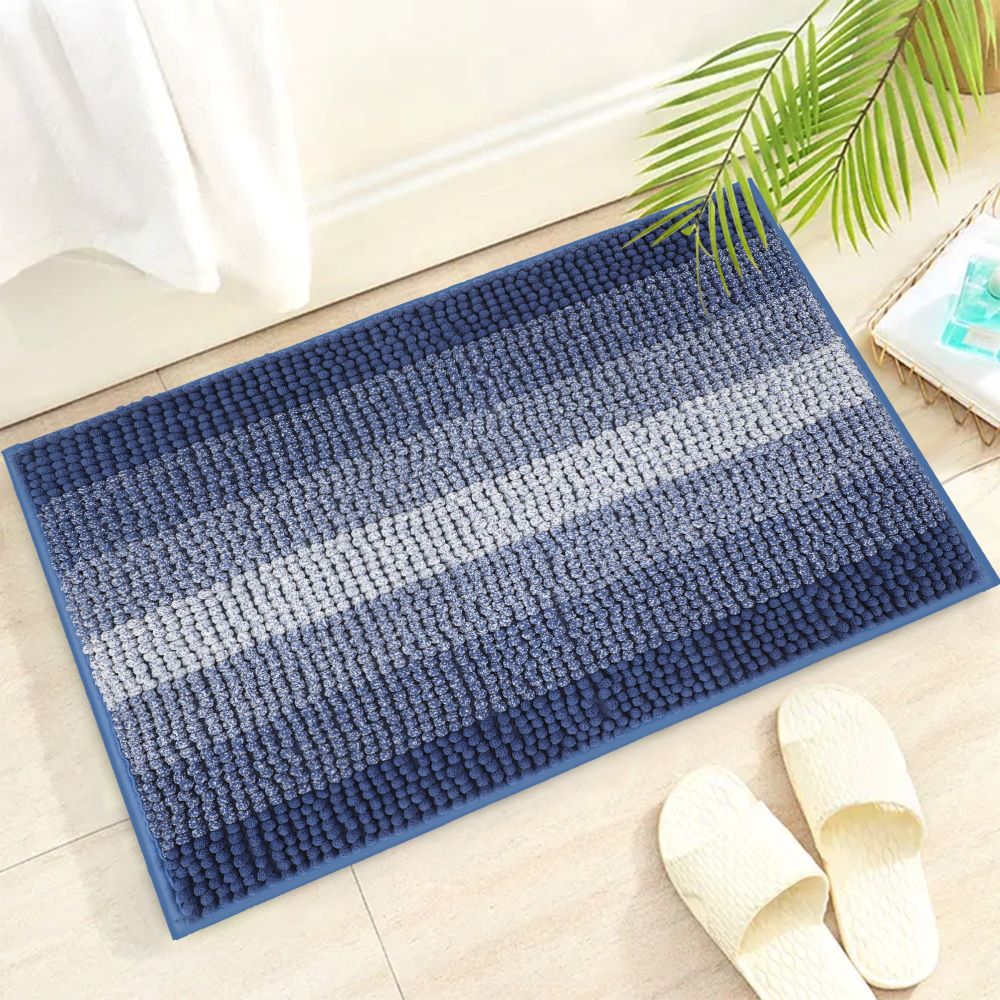 Soft Non Slip Bath Rug, Machine Washable, Water Absorbent Shower Mat