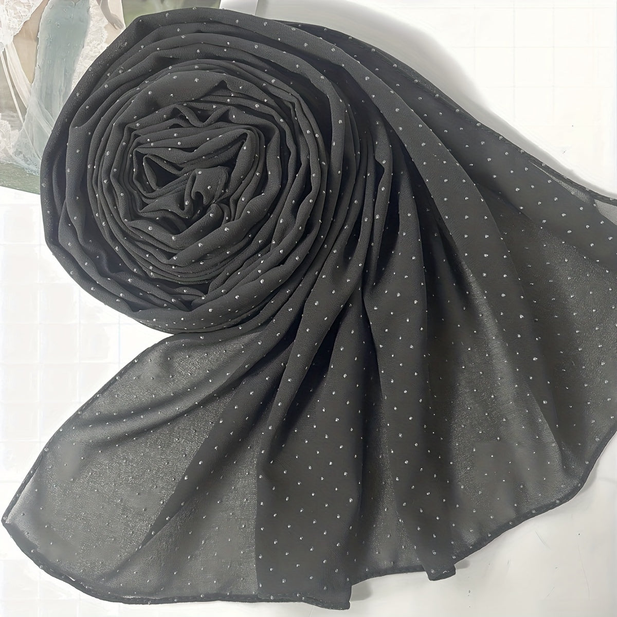 Chiffon Hijab Long Sunscreen Turban Thin Bandana Wrap