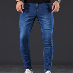 Men's Slim Fit Distressed Stretch Denim Pants