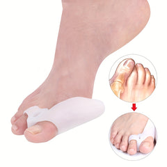 9pcs Silica Gel Toe Separators for Foot Health