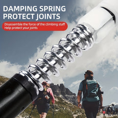 Lightweight Retractable Trekking Poles for Camping & Hiking