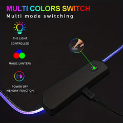 RGB Luminous Mouse Pad - Marquee Light Up Gaming