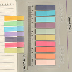 3 Sets PET Sticky Notes 200 Index Stickers Each Label Paper N time Stickers