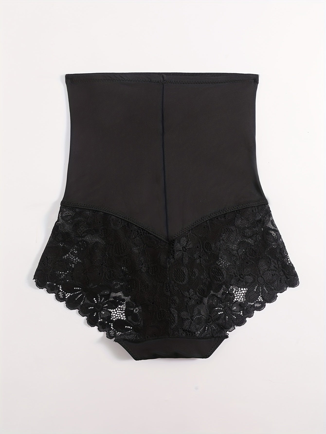 Lace Stitching Shaping Panties High Waist Compression Panties