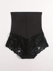 Lace Stitching Shaping Panties High Waist Compression Panties