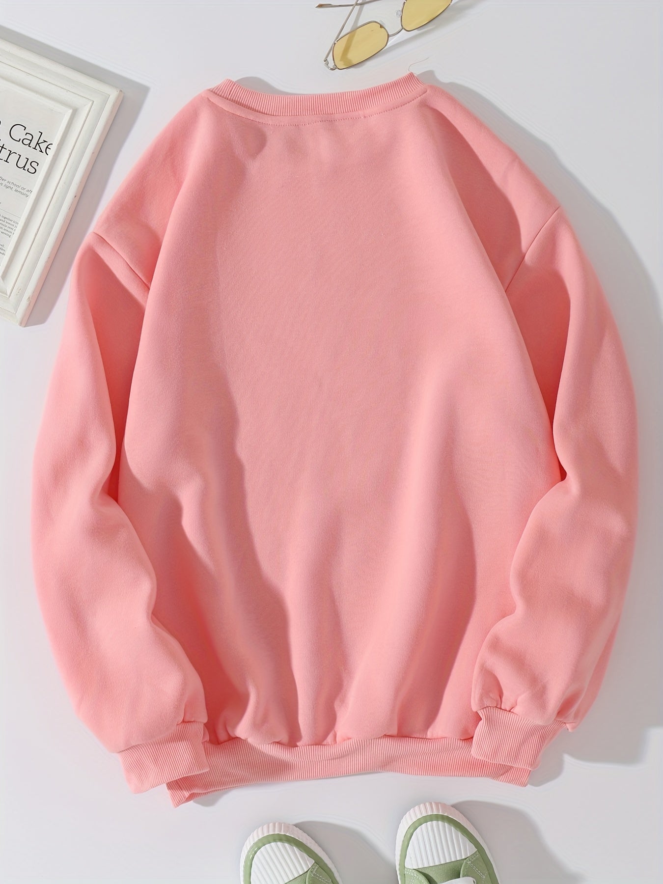 Casual Loose Long Sleeve Sweatshirt Women's Pullover
