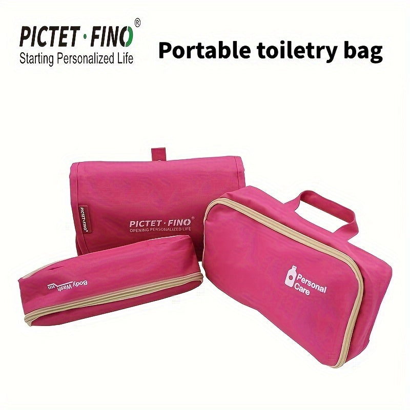 Portable Multifunctional Toiletry Bag Travel Zipper Organizer