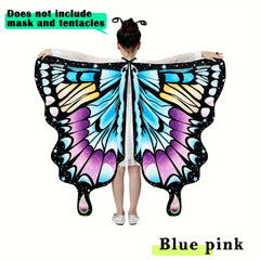 Butterfly Cloak Halloween Props Costume Women's Butterfly Cape