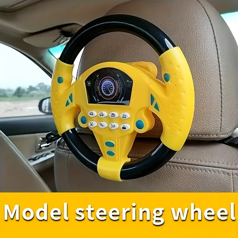 Kids Driving Simulator Steering Wheel Toy - Educational Play