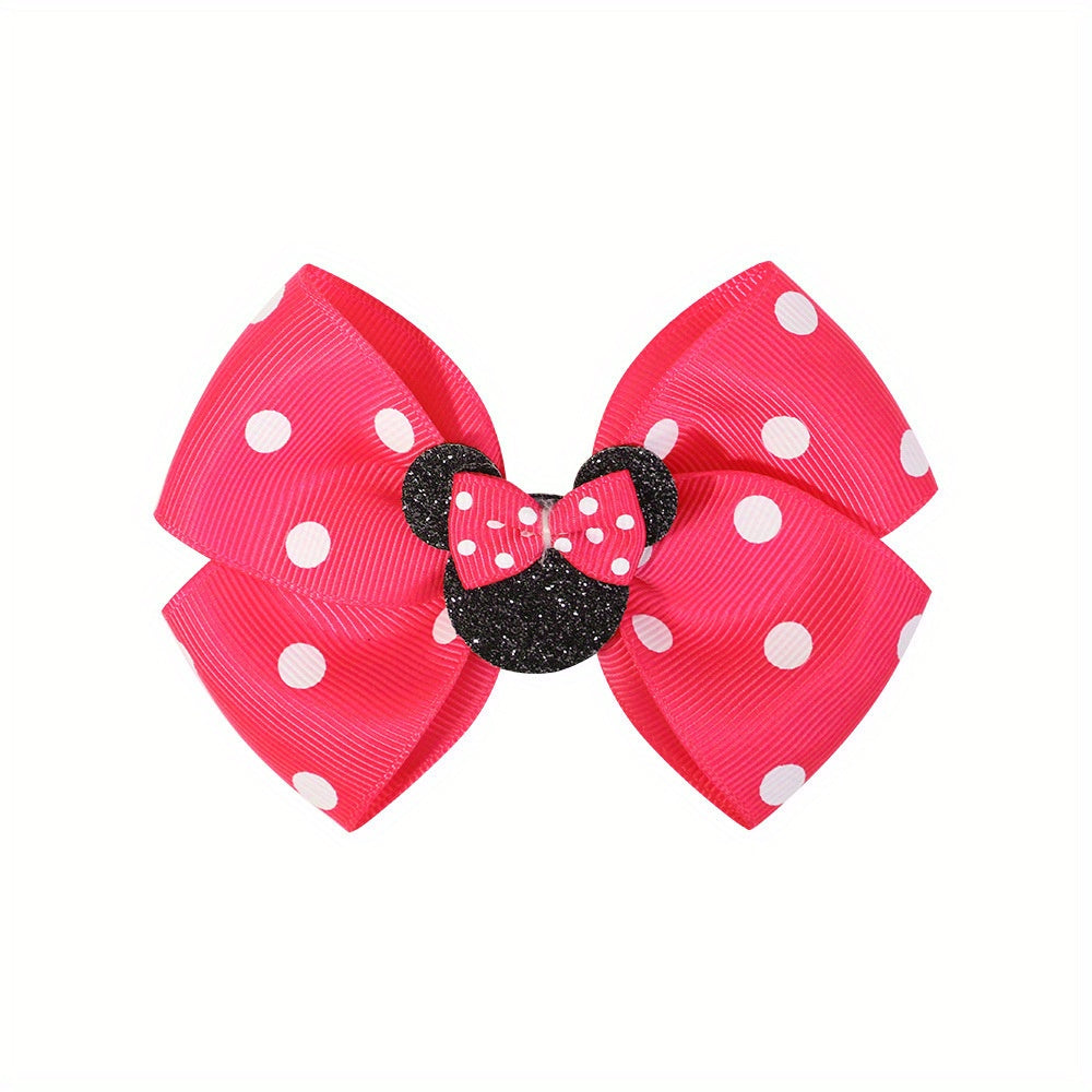 Polka Dot Bows for Baby Girls - Headwear for Little Girls