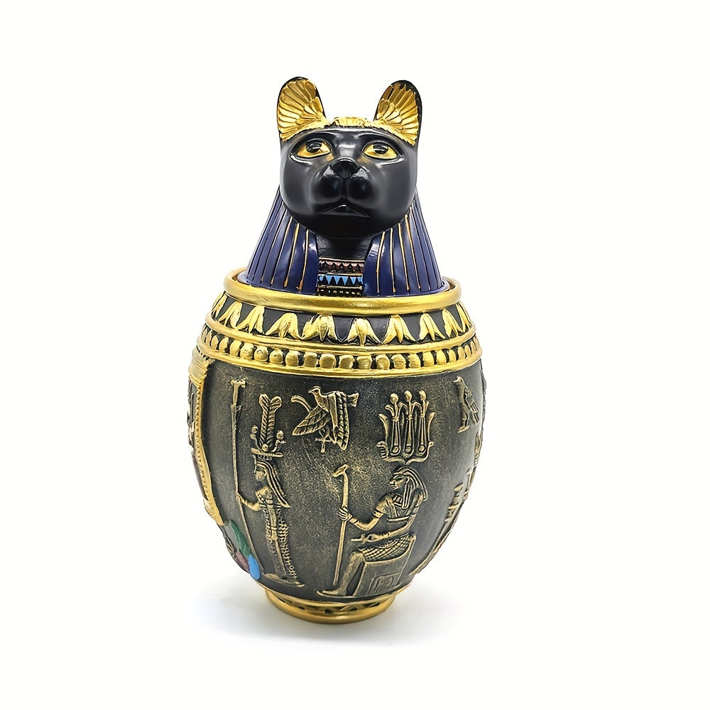 Egyptian Pet Urn Dog Ashes Container Memorial Cremation Urns Cats Ashes Keepsake