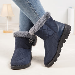Women's Non-Slip Thickened Snow Boots - Warm & Lightweight
