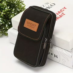 Canvas Phone Bag Mini Waist Bag Multifunctional Waist Bag For Men