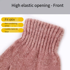 1 Pair Warm Five Fingers Winter Sport Gloves